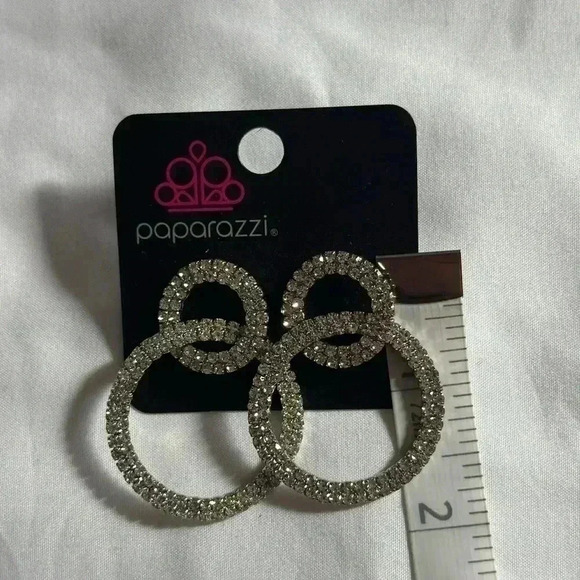 Rhinestone Earrings - Picture 4 of 4